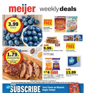 Meijer Flyer - 08/12/2026 - 08/18/2026.