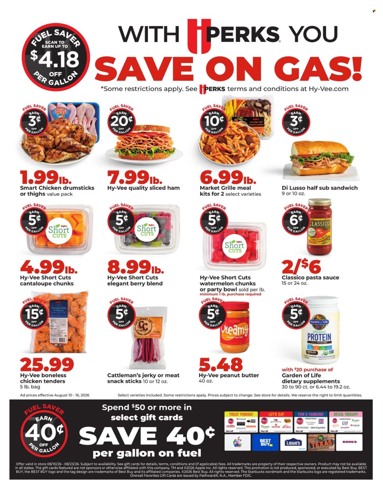 Hy-Vee ad - 08/10/2026 - 08/16/2026. Page 10
