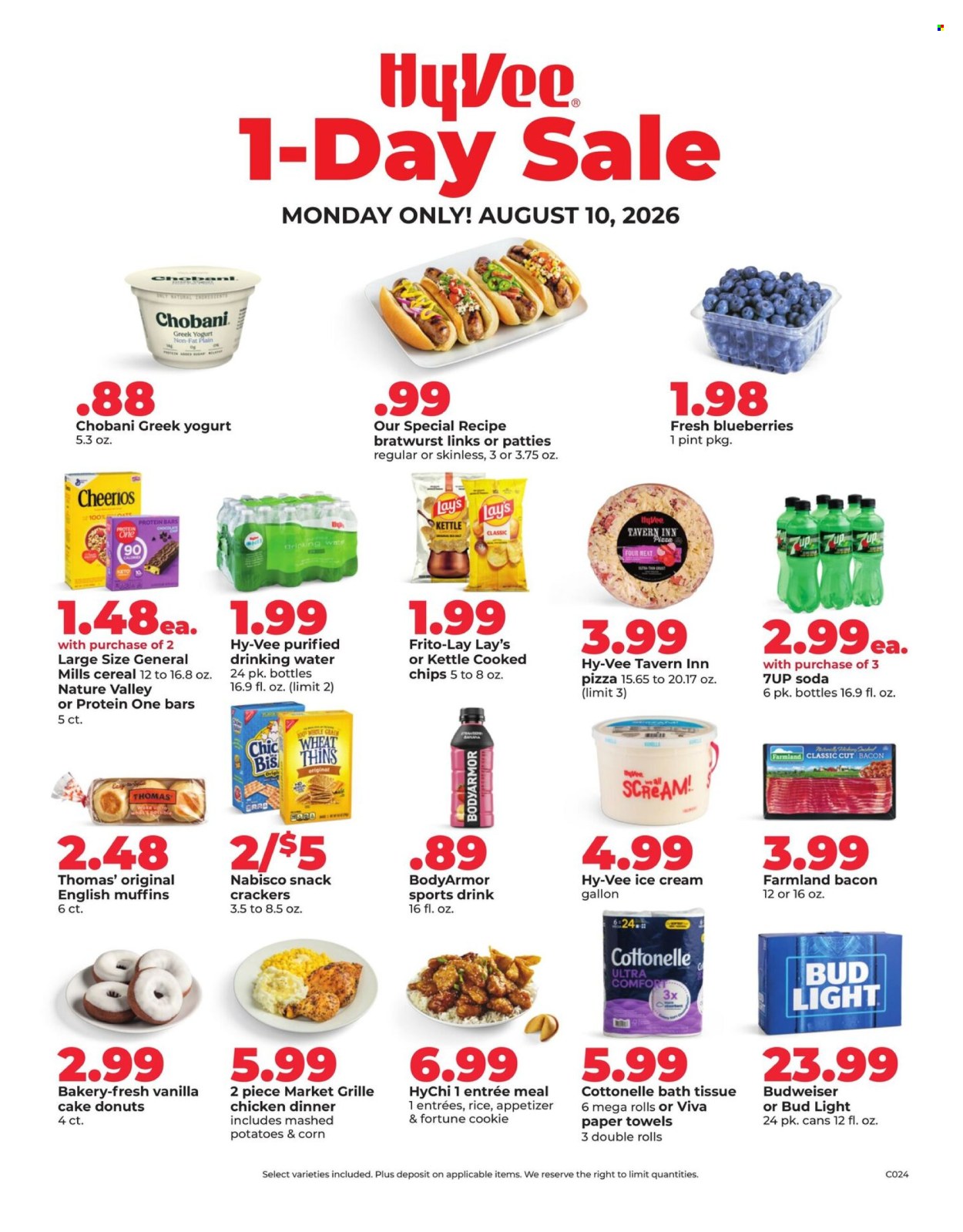 Hy-Vee ad - 08/10/2026 - 08/10/2026. Page 1
