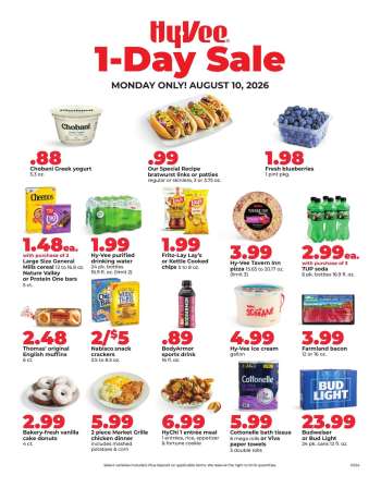 Hy-Vee Flyer - 08/10/2026 - 08/10/2026.
