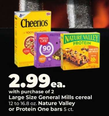 General Mills Cereal or Bars