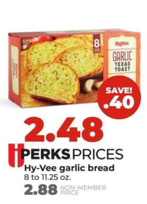 Hy-Vee garlic bread
