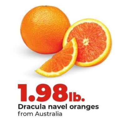 Dracula navel oranges