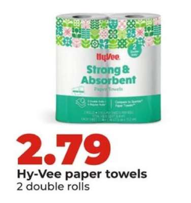 Hy-Vee paper towels