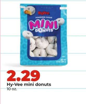 Hy-Vee mini donuts
