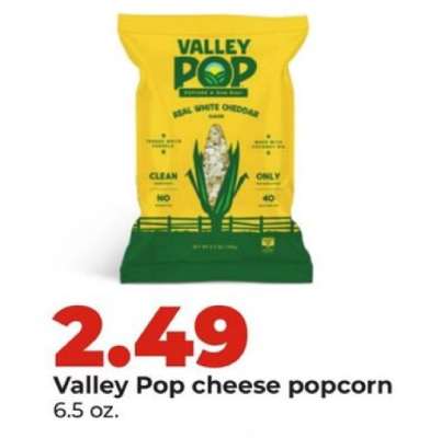 Valley Pop cheese popcorn