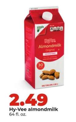 Hy-Vee Almondmilk