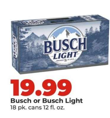 Busch or Busch Light