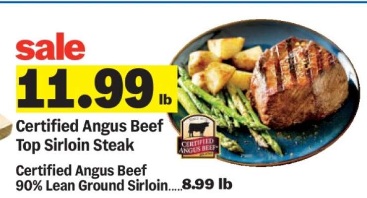 Certified Angus Beef Top Sirloin Steak