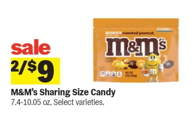 M&M's Sharing Size Candy