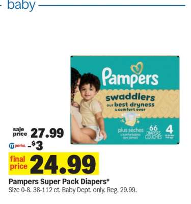 Pampers Super Pack Diapers