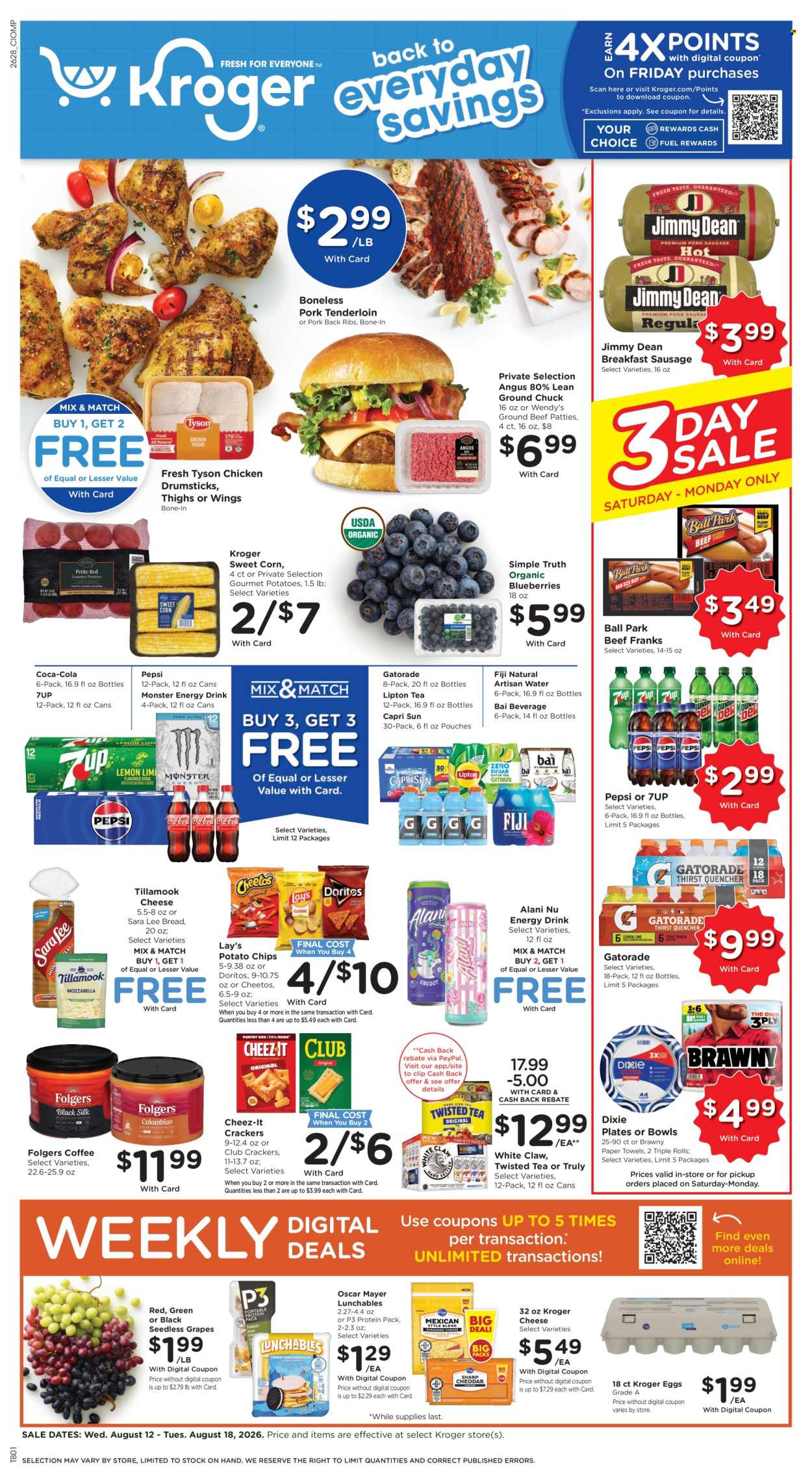 Kroger ad - 08/12/2026 - 08/18/2026. Page 1