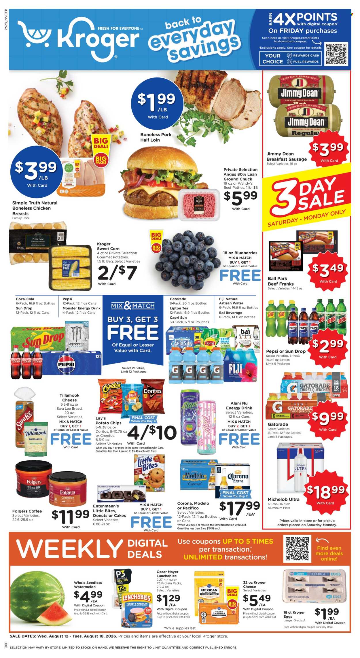 Kroger ad - 08/12/2026 - 08/18/2026. Page 1