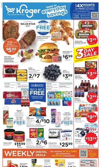 Kroger Flyer - 08/12/2026 - 08/18/2026.