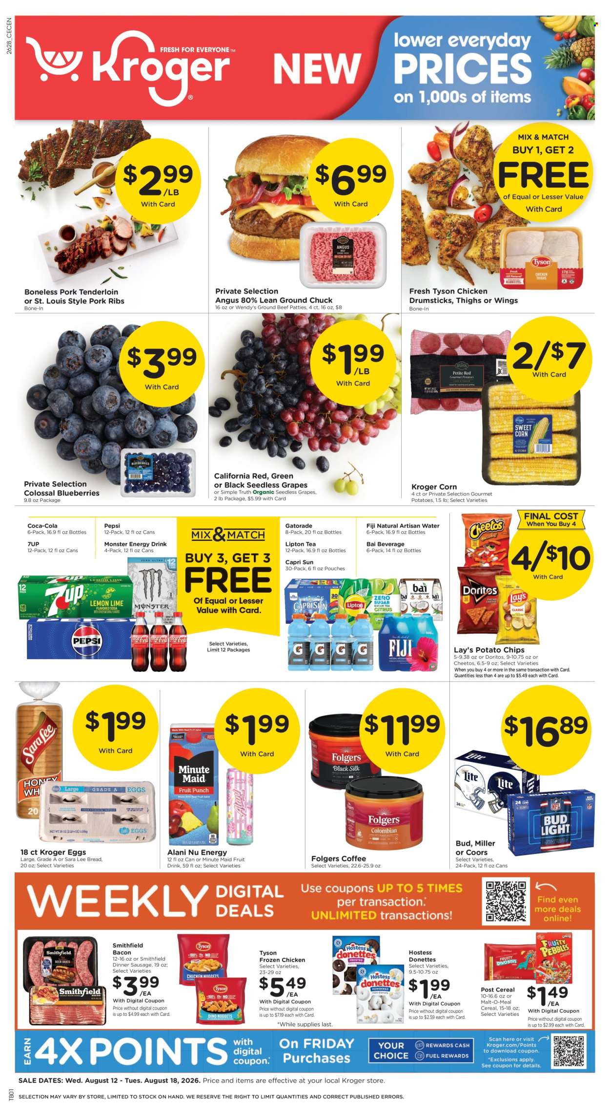 Kroger ad - 08/12/2026 - 08/18/2026. Page 1