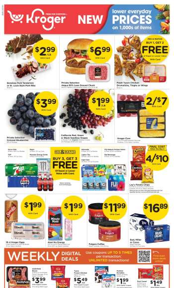 Kroger Flyer - 08/12/2026 - 08/18/2026.