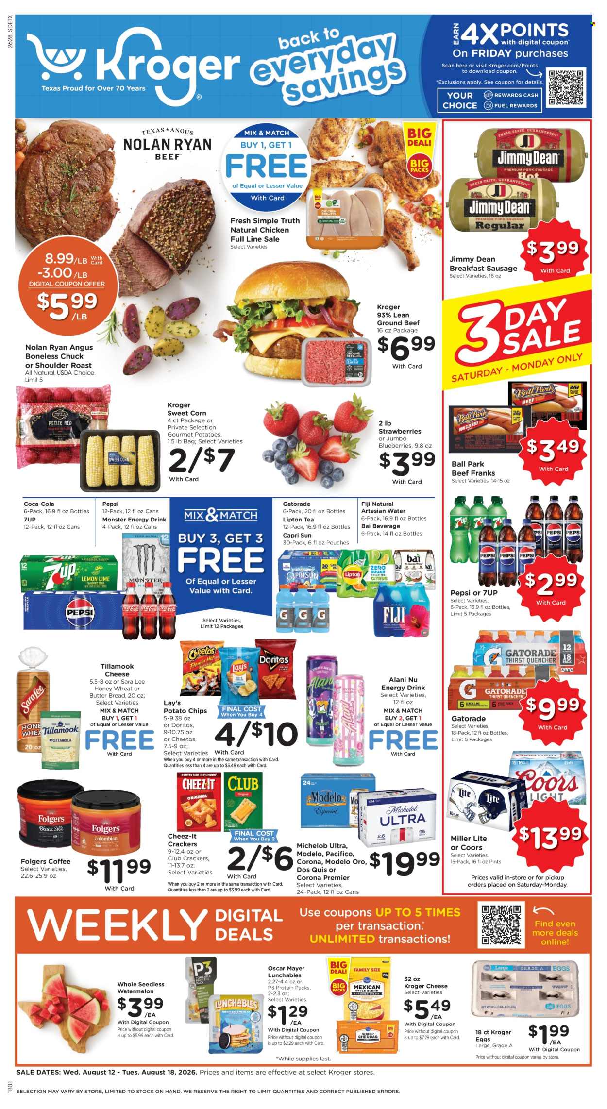 Kroger ad - 08/12/2026 - 08/18/2026. Page 1