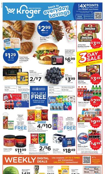 Kroger Flyer - 08/12/2026 - 08/18/2026.