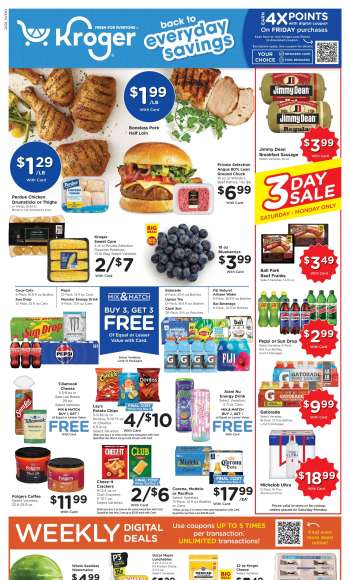 Kroger Flyer - 08/12/2026 - 08/18/2026.