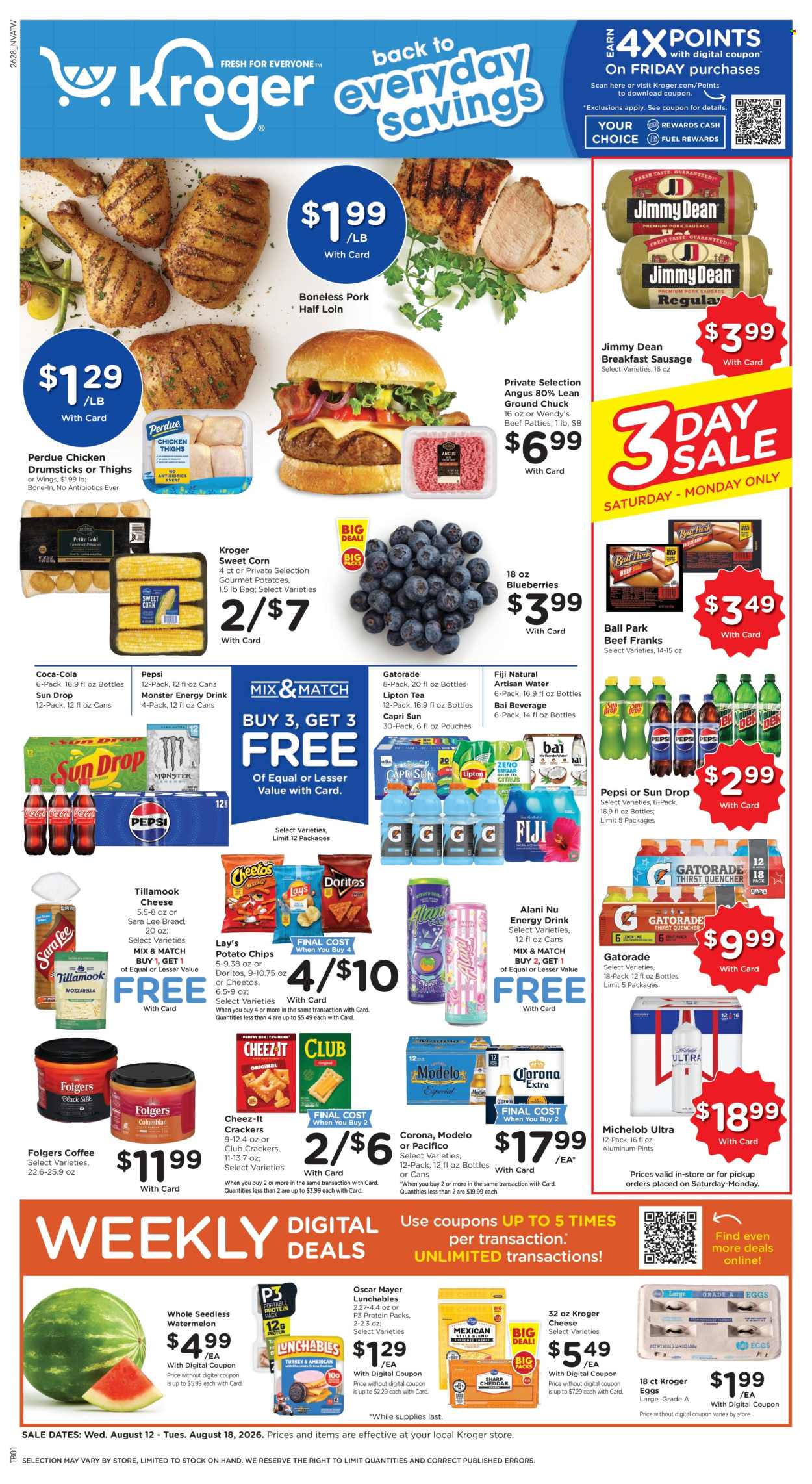 Kroger ad - 08/12/2026 - 08/18/2026. Page 1