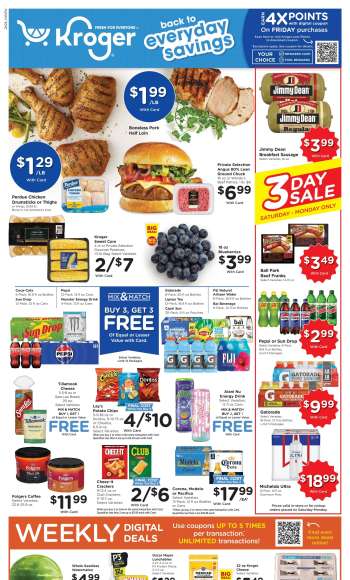 Kroger Flyer - 08/12/2026 - 08/18/2026.