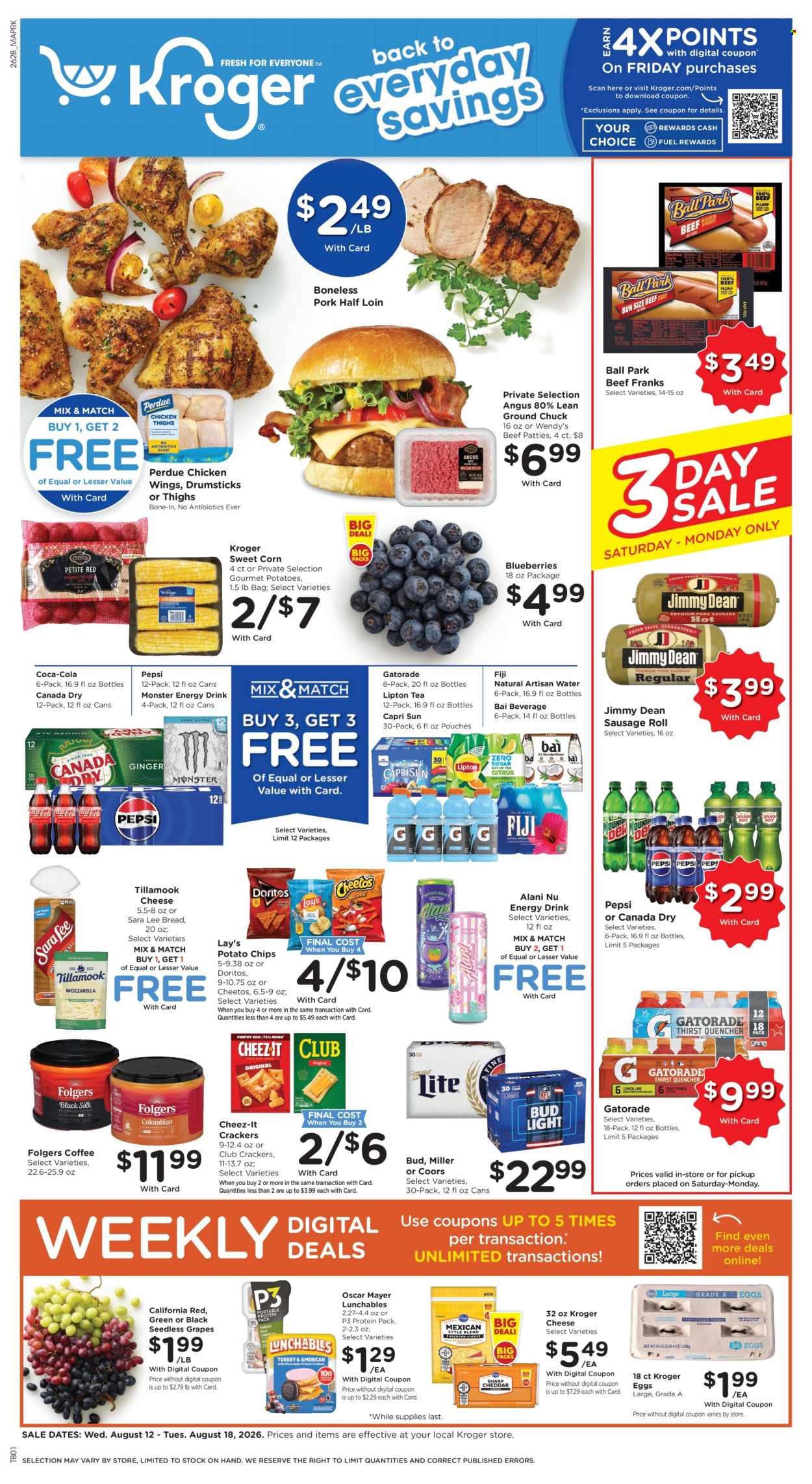 Kroger ad - 08/12/2026 - 08/18/2026. Page 1