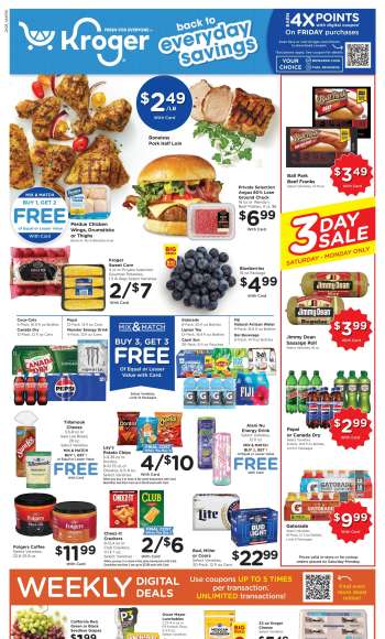Kroger Flyer - 08/12/2026 - 08/18/2026.