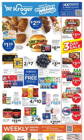 Kroger Flyer - 08/12/2026 - 08/18/2026.