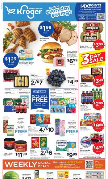 Kroger Flyer - 08/12/2026 - 08/18/2026.