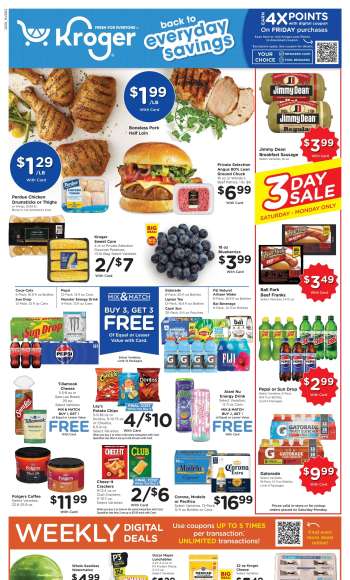 Kroger Flyer - 08/12/2026 - 08/18/2026.
