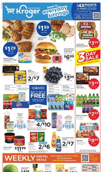 Kroger Flyer - 08/12/2026 - 08/18/2026.