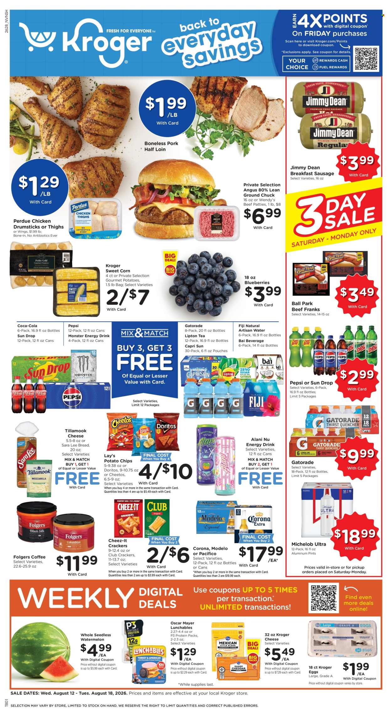 Kroger ad - 08/12/2026 - 08/18/2026. Page 1