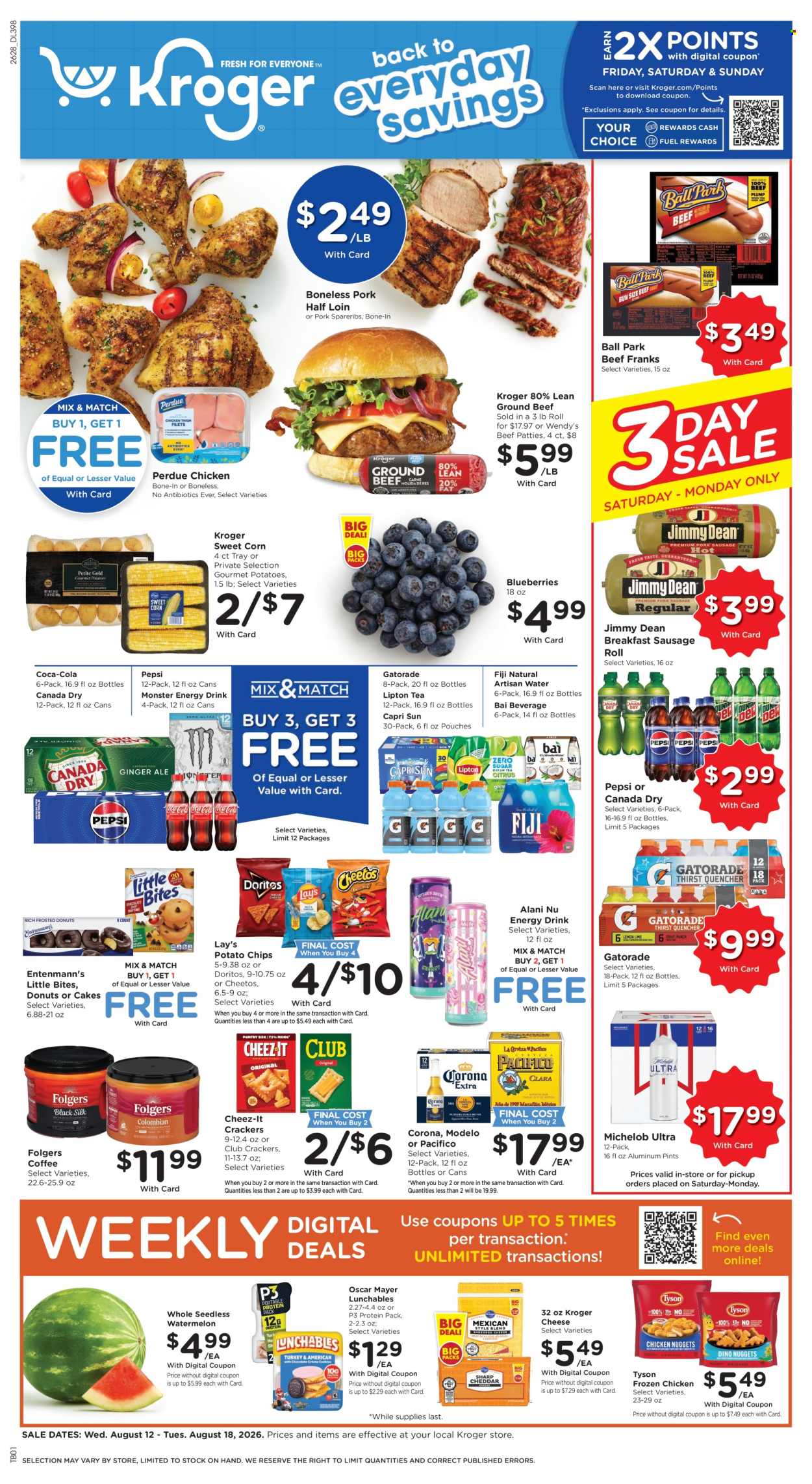 Kroger ad - 08/12/2026 - 08/18/2026. Page 1