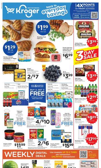 Kroger Flyer - 08/12/2026 - 08/18/2026.