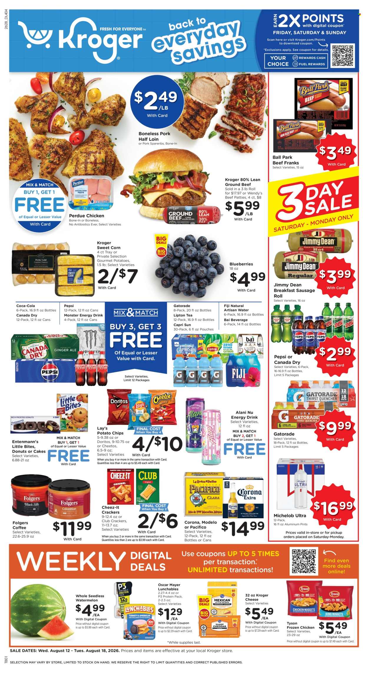 Kroger ad - 08/12/2026 - 08/18/2026. Page 1