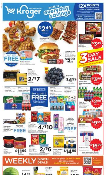 Kroger Flyer - 08/12/2026 - 08/18/2026.