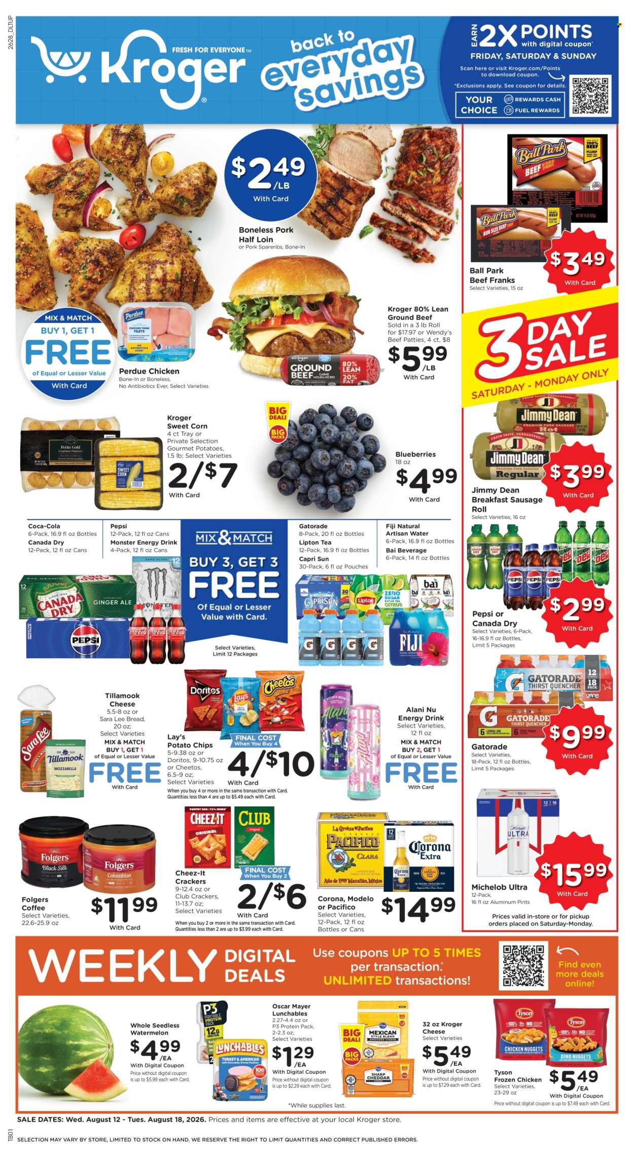 Kroger ad - 08/12/2026 - 08/18/2026. Page 1