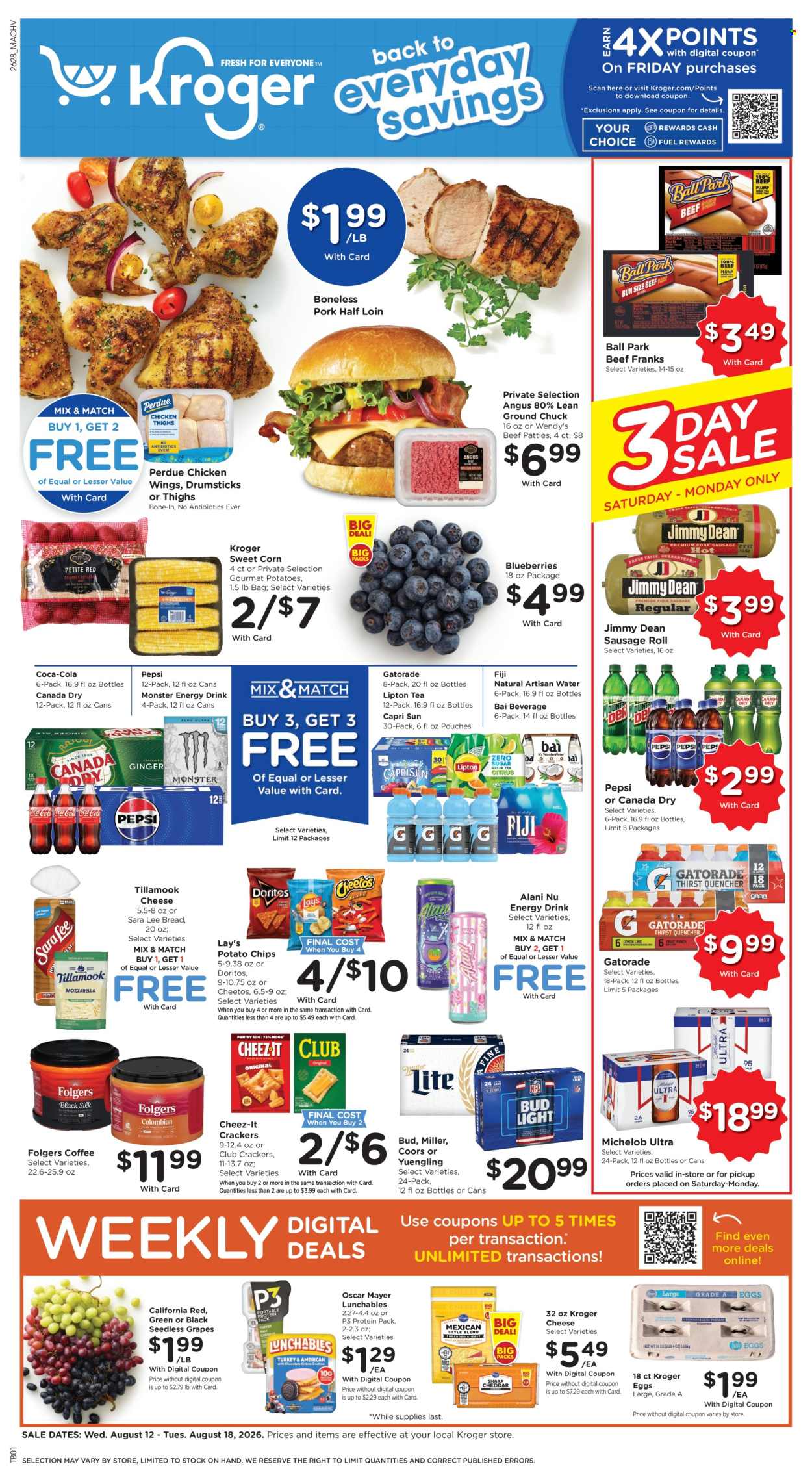 Kroger ad - 08/12/2026 - 08/18/2026. Page 1