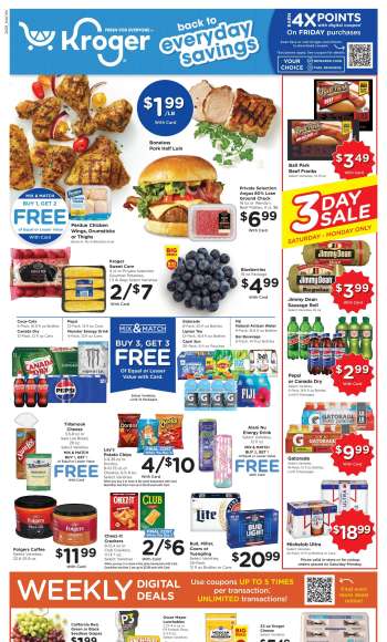 Kroger Flyer - 08/12/2026 - 08/18/2026.