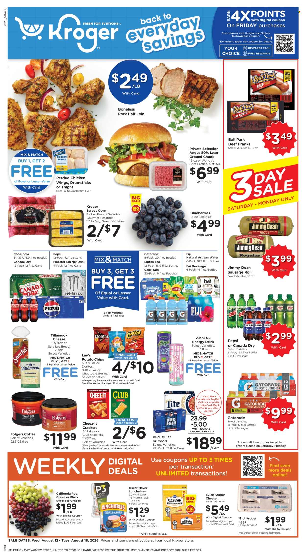 Kroger ad - 08/12/2026 - 08/18/2026. Page 1
