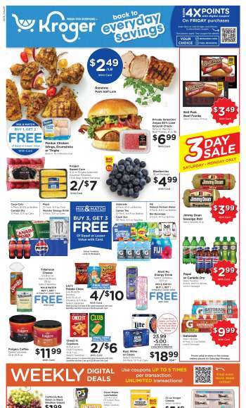 Kroger Flyer - 08/12/2026 - 08/18/2026.