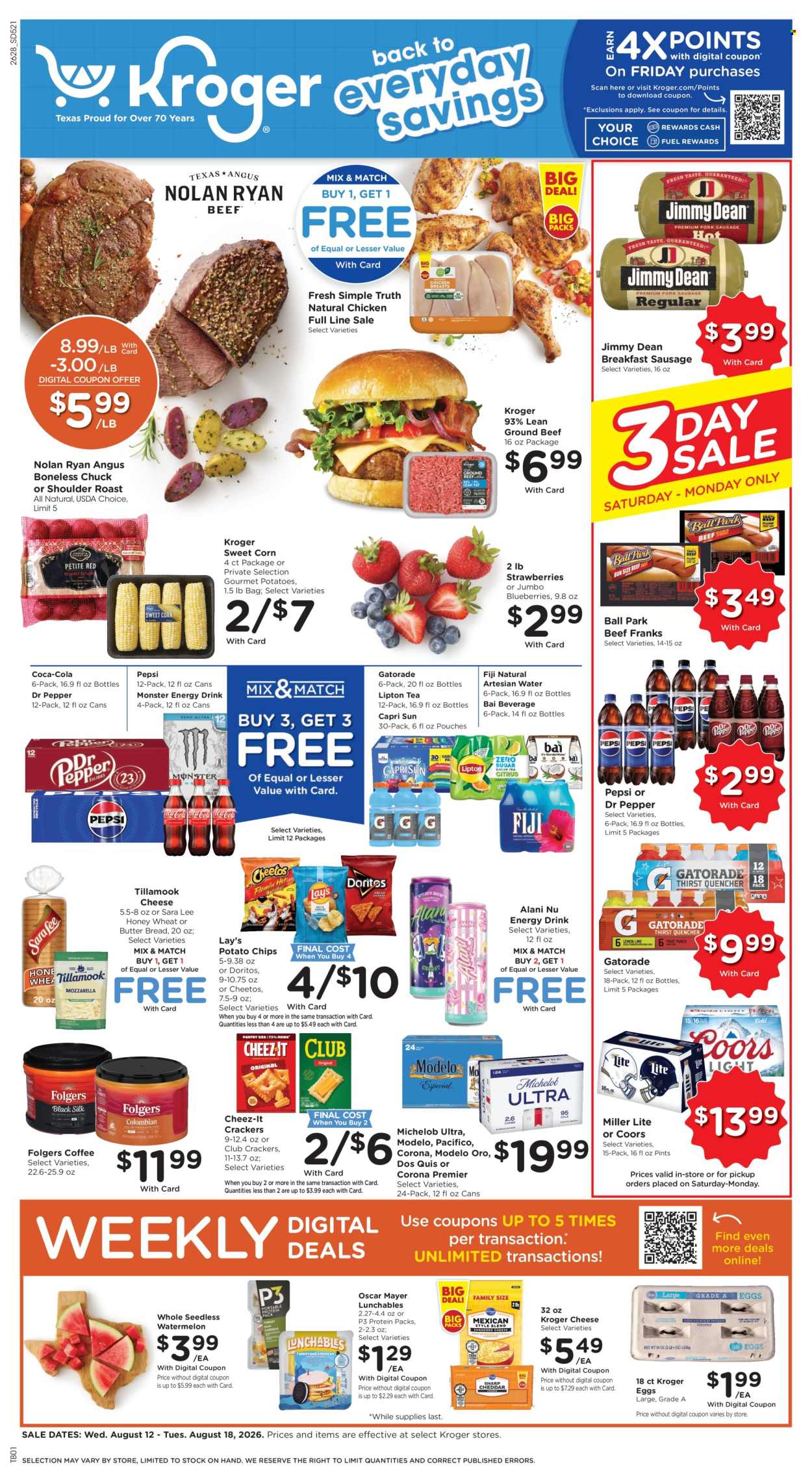 Kroger ad - 08/12/2026 - 08/18/2026. Page 1