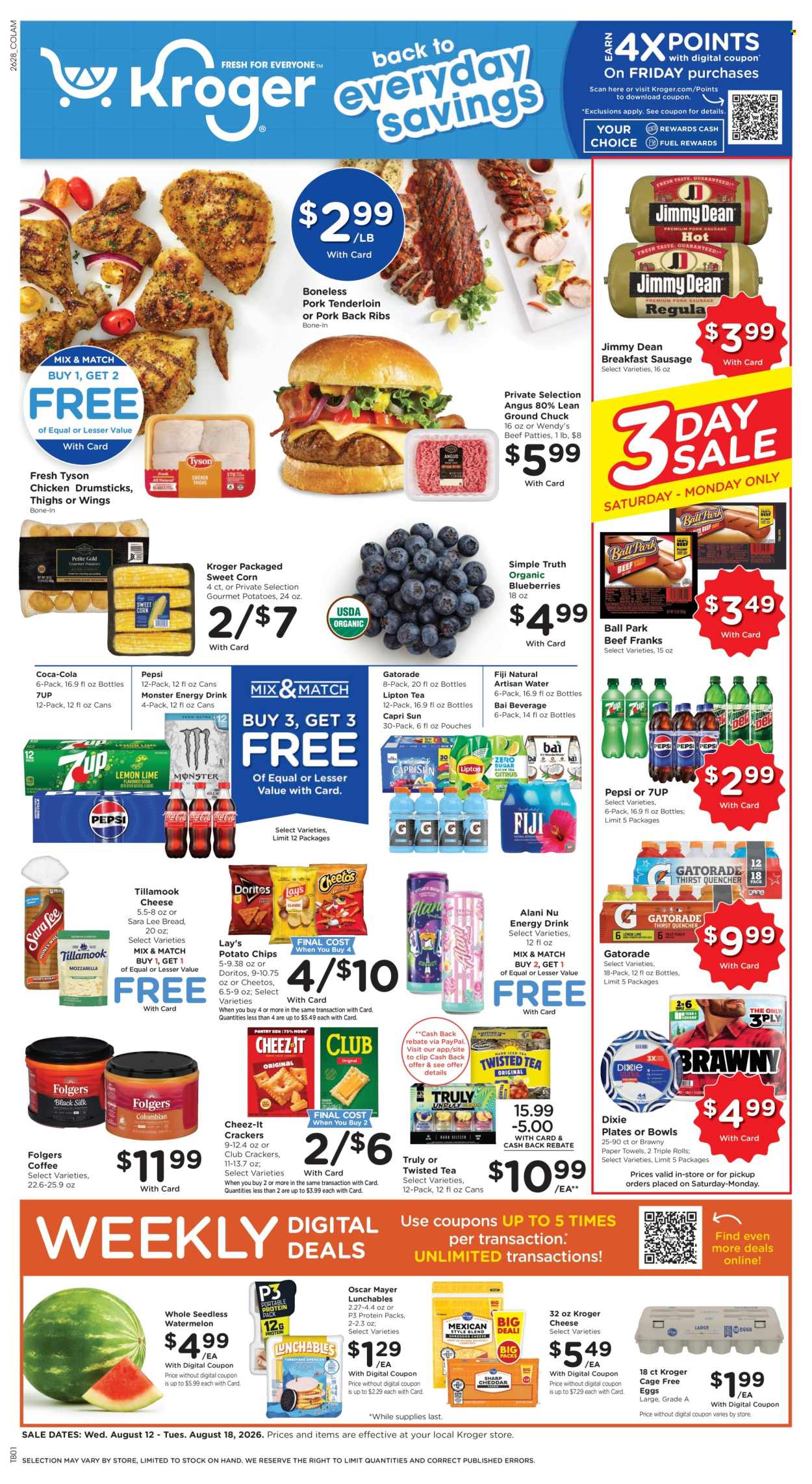 Kroger ad - 08/12/2026 - 08/18/2026. Page 1