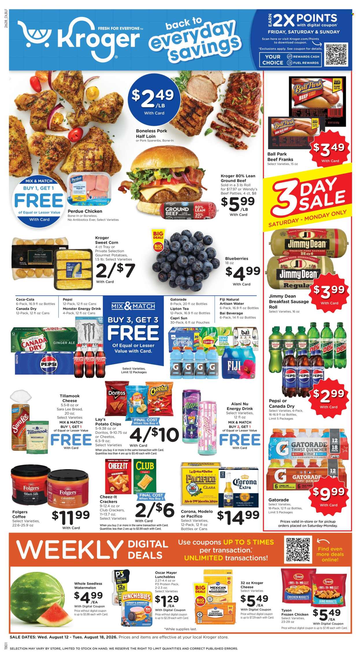 Kroger ad - 08/12/2026 - 08/18/2026. Page 1