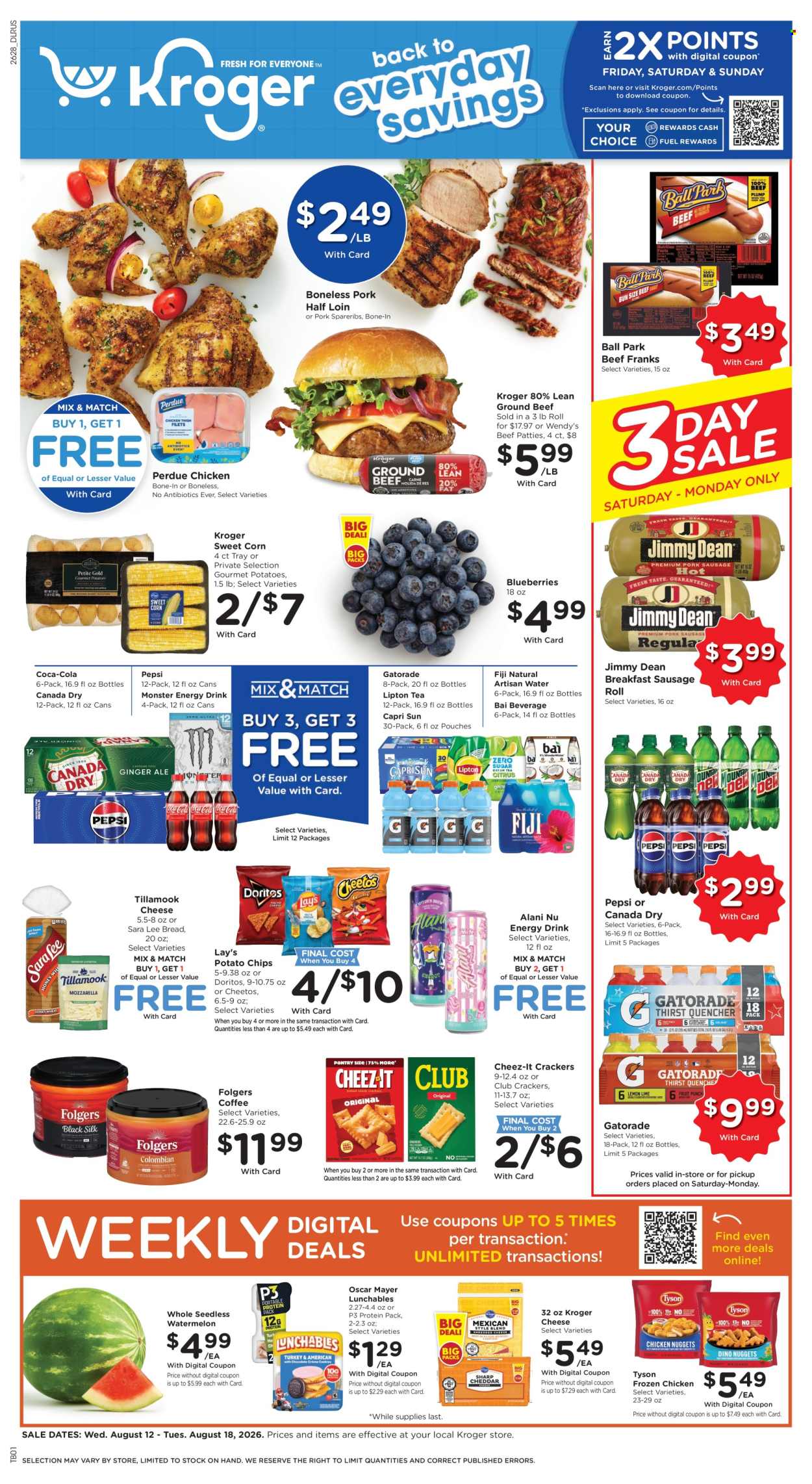 Kroger ad - 08/12/2026 - 08/18/2026. Page 1