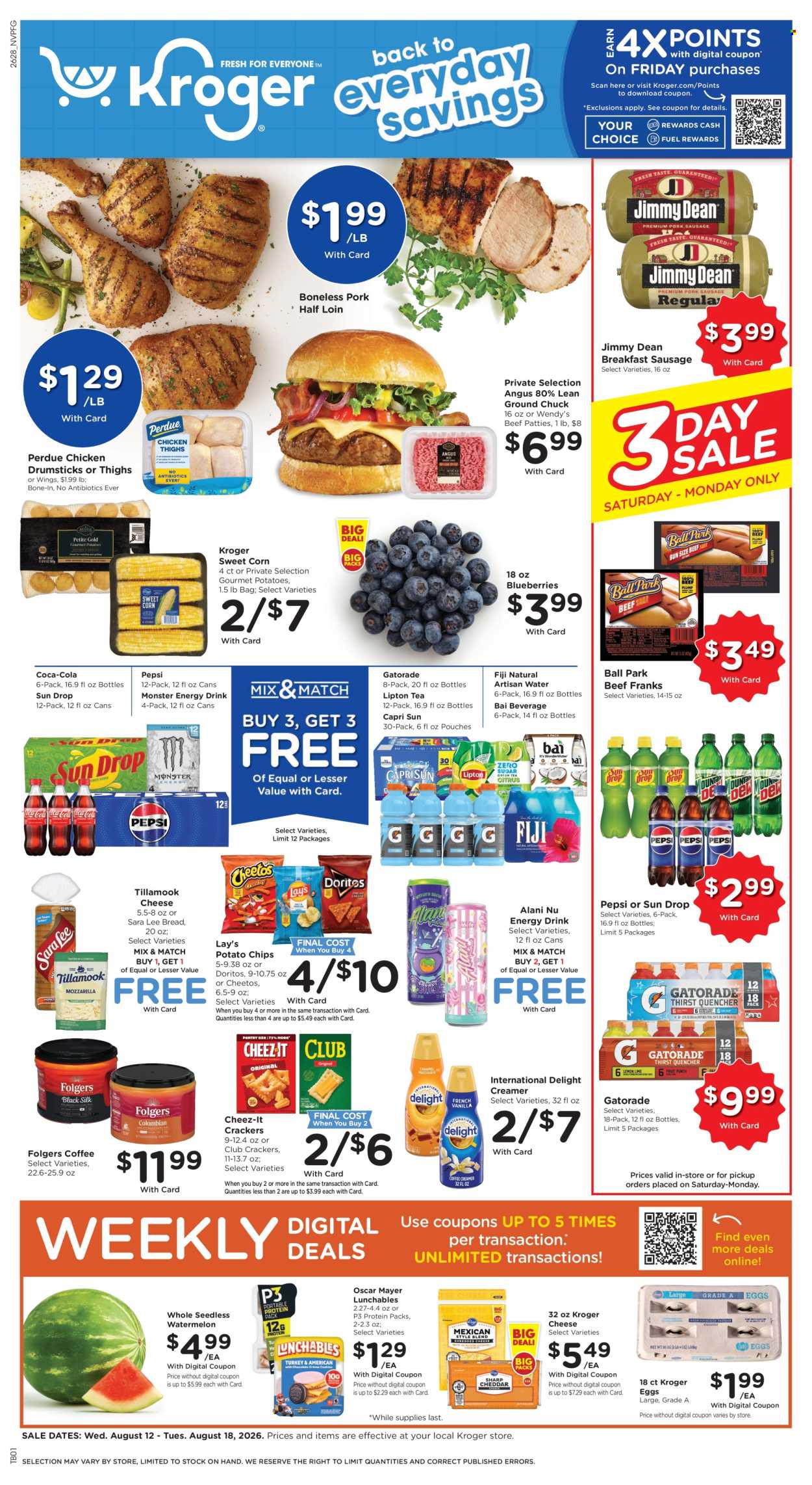 Kroger ad - 08/12/2026 - 08/18/2026. Page 1