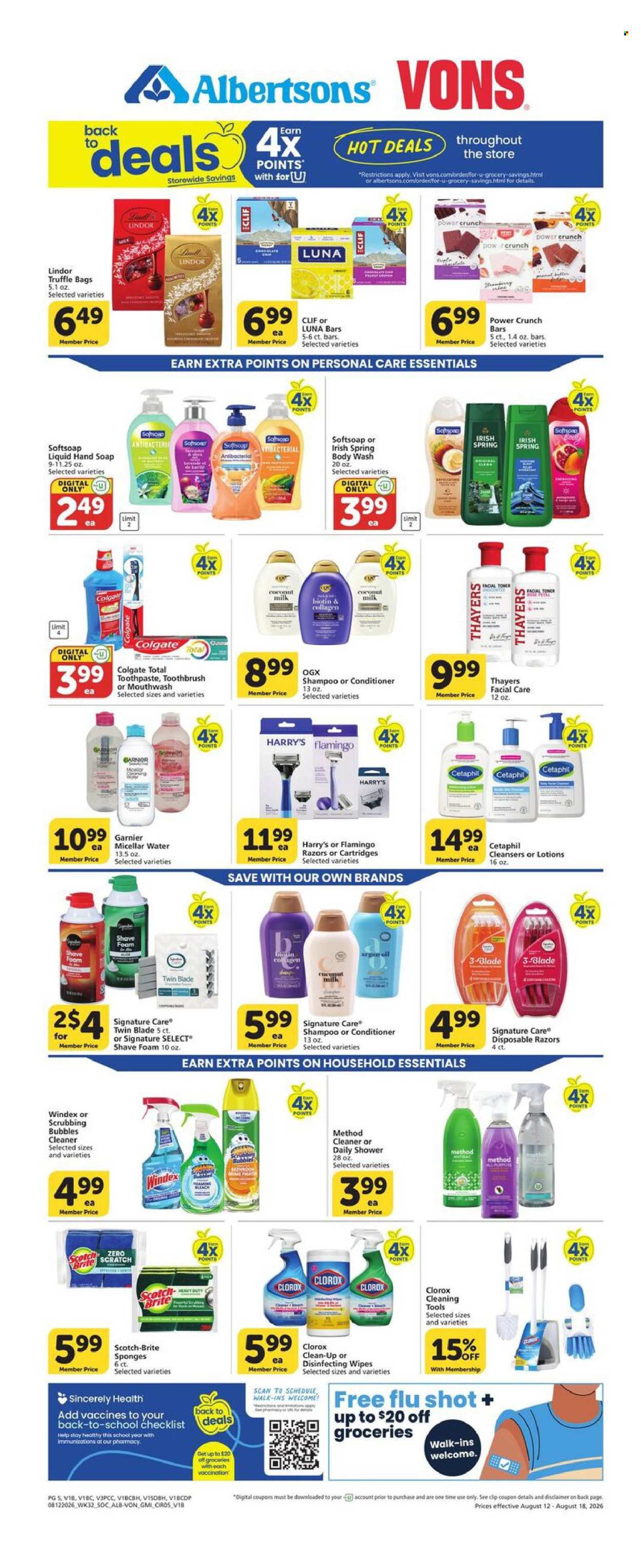 Albertsons ad - 08/12/2026 - 08/18/2026. Page 4
