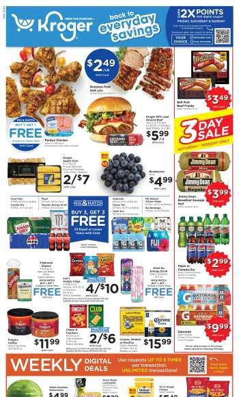 Kroger Flyer - 08/12/2026 - 08/18/2026.