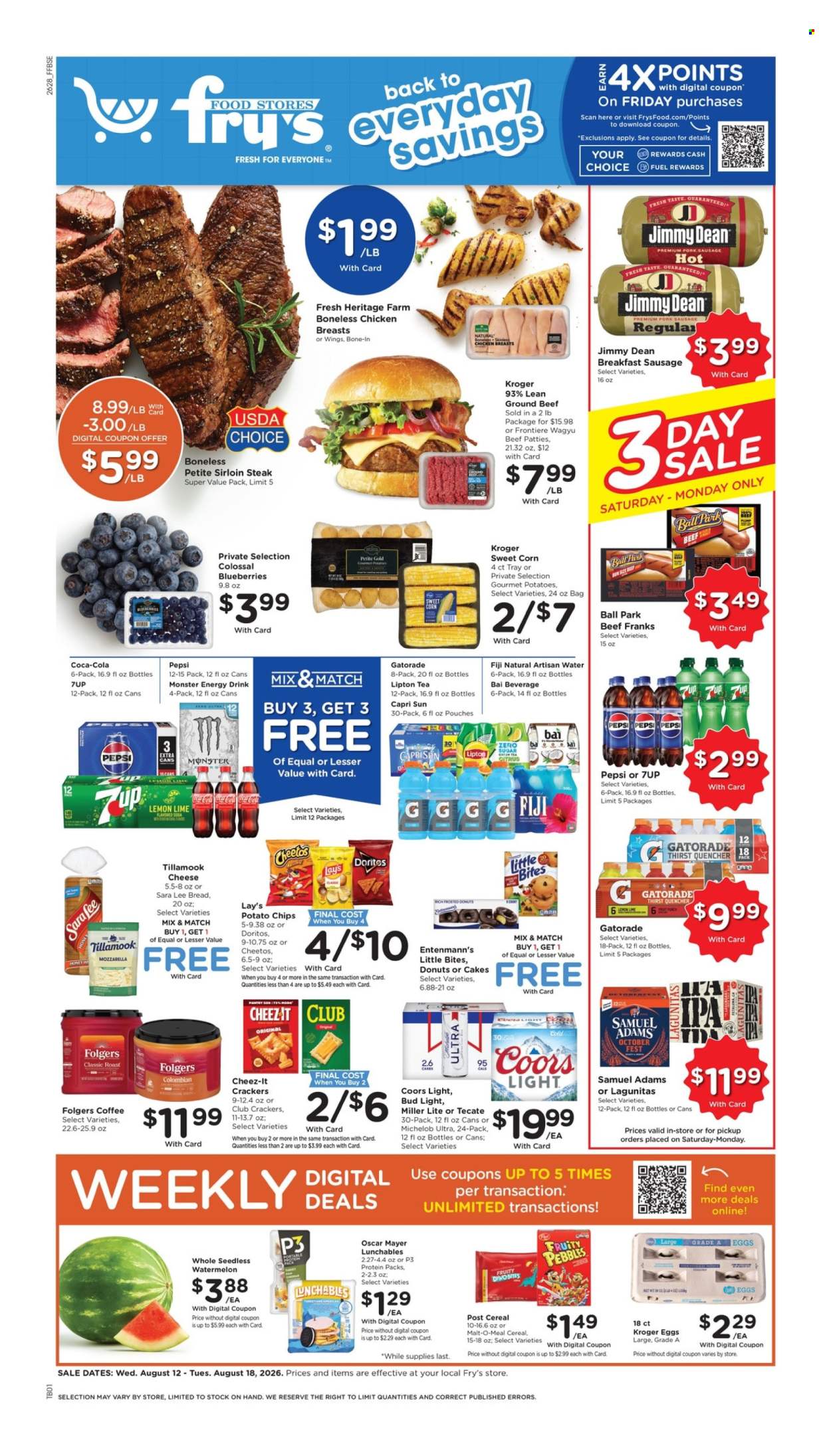 Fry’s ad - 08/12/2026 - 08/18/2026. Page 1