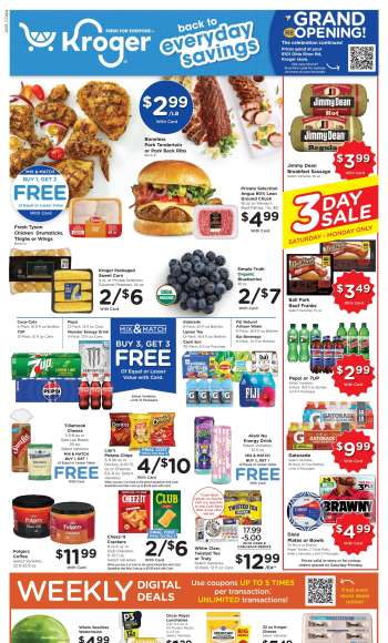Kroger Flyer - 08/12/2026 - 08/18/2026.